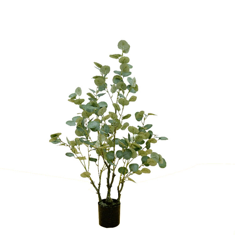 Artificial Tree in Modern Planter, Fake Eucalyptus Silk Tree, Artificial Plant for Indoor and Outdoor Home Decoration shops